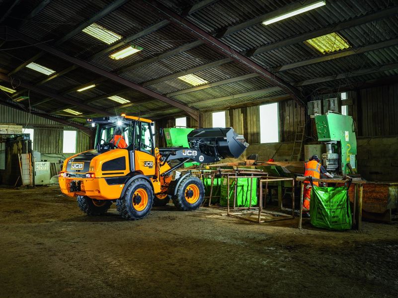 JCB 發布歐五排放輪式裝載機新品