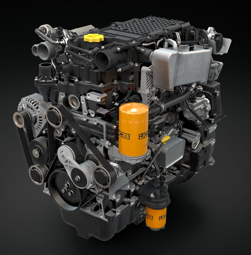 JCB 歐盟非道路5階段系列發動機全部上市